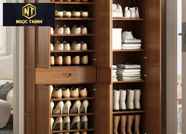 Xưởng Nội Thất Ngọc Thịnh Long Thành - Bình Dương - Tủ giày gỗ cao cấp - TGNT22 Xưởng Nội Thất Ngọc Thịnh Long Thành - Bình Dương - Tủ giày gỗ cao cấp - TGNT22